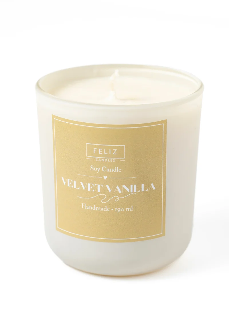 Sojakerze Velvet Vanilla