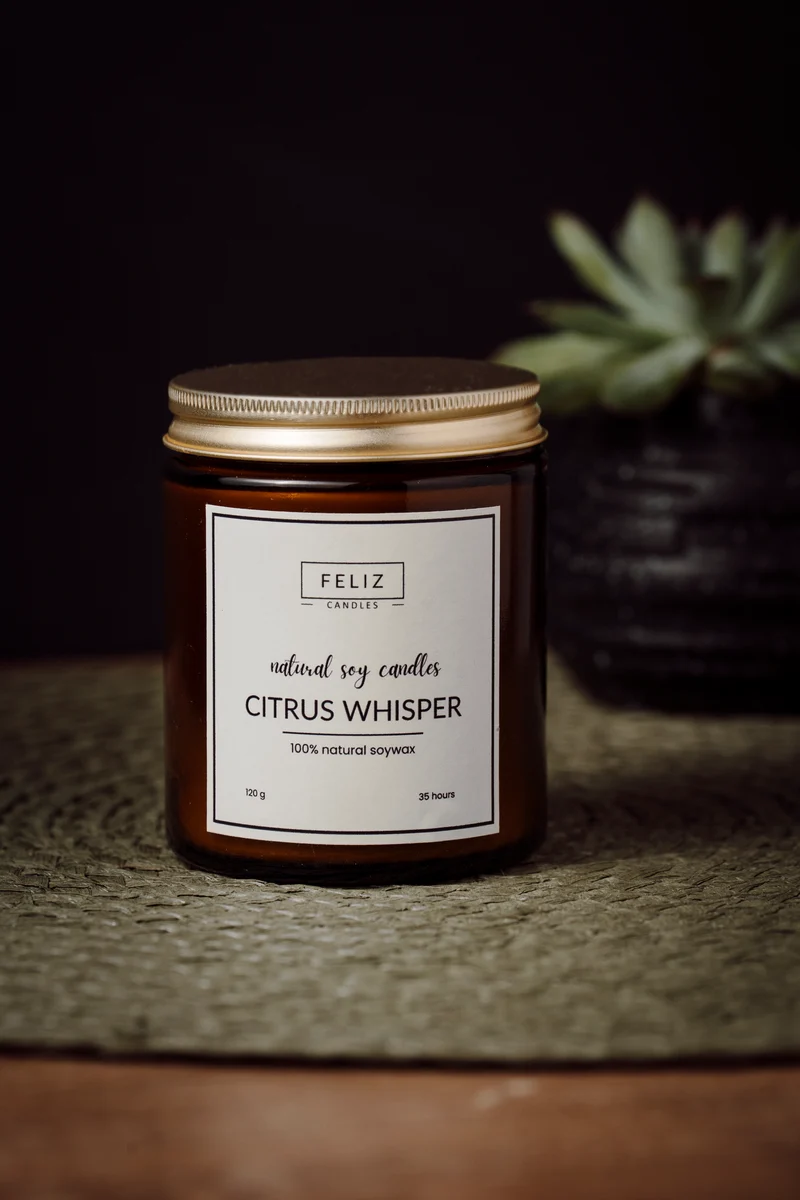 Sojakerze Citrus Whisper