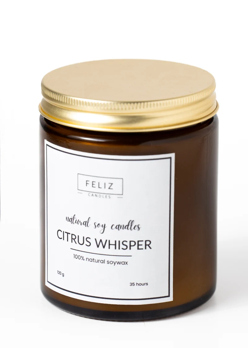 Sojakerze Citrus Whisper