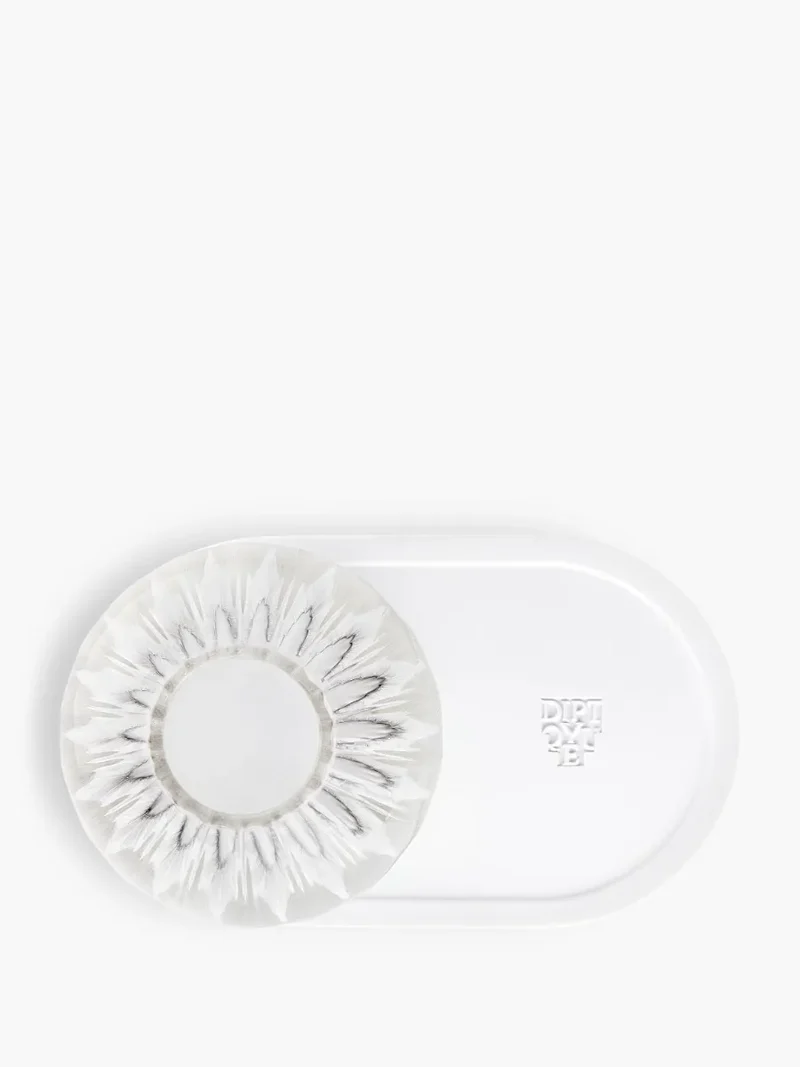 Photophore Côtes Plates avec plateau ovale - Pour bougie modèle classique