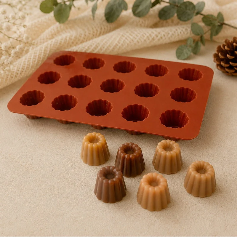 Moule fondant Cannelés - Silicone