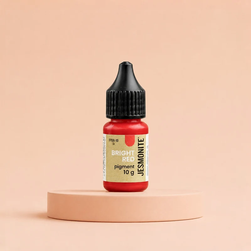 Pigment rouge pour Jesmonite