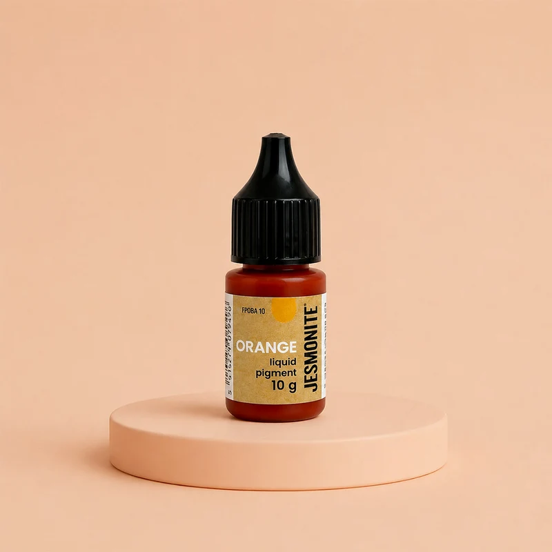 Pigment orange pour Jesmonite