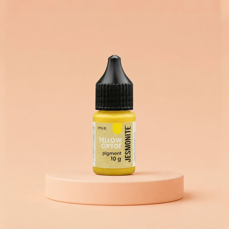 Pigment jaune oxyde pour Jesmonite