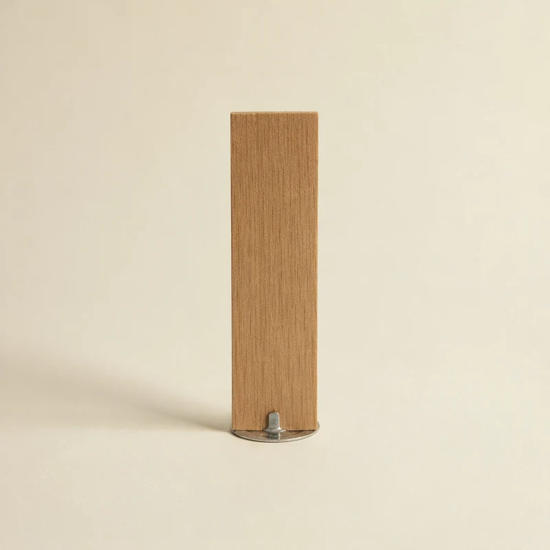 Stoppini di legno scuro per candela di paraffina , L 0,9 - 1,2 - 1,9 cm