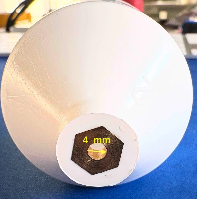 Viscosimetro a tazza DIN 53211 , foro 4 mm