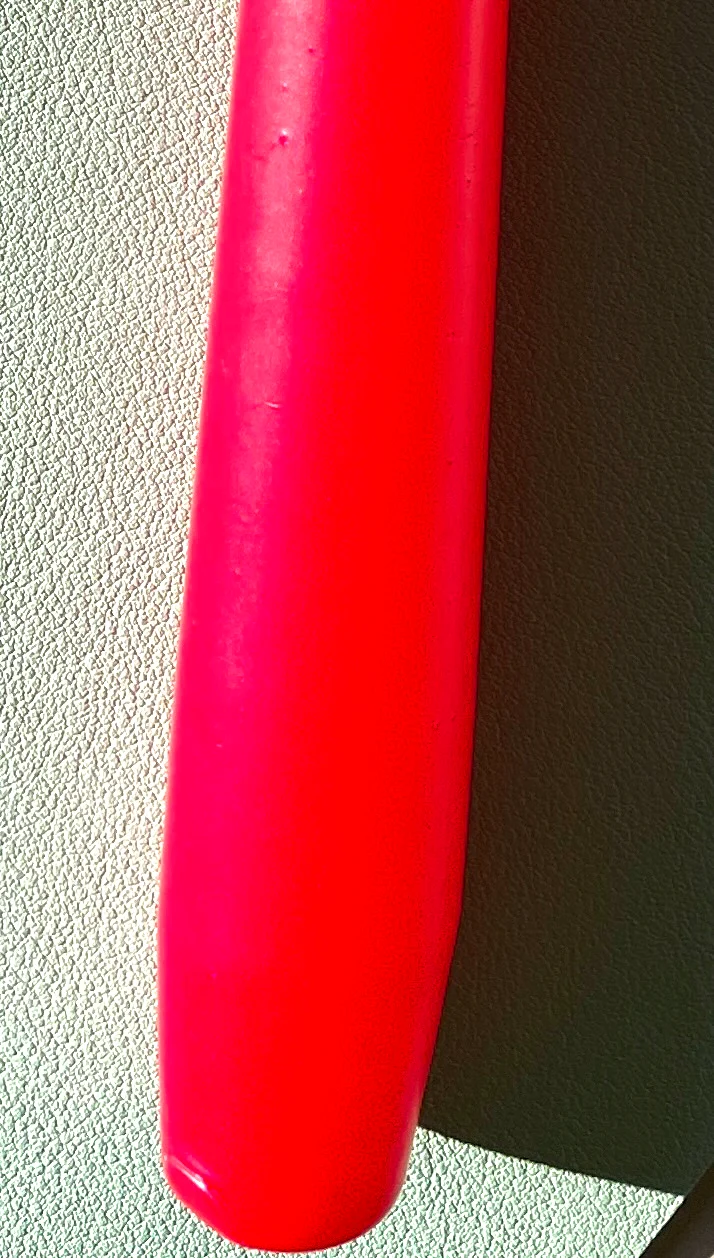 Vernice per candele rossa opaca a base solvente