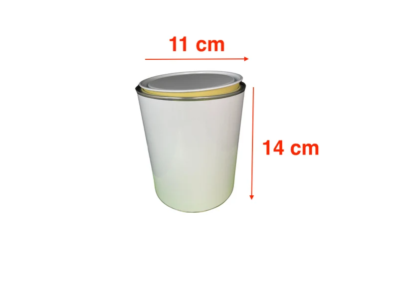 Vernice per candela trasparente lucida a base solvente