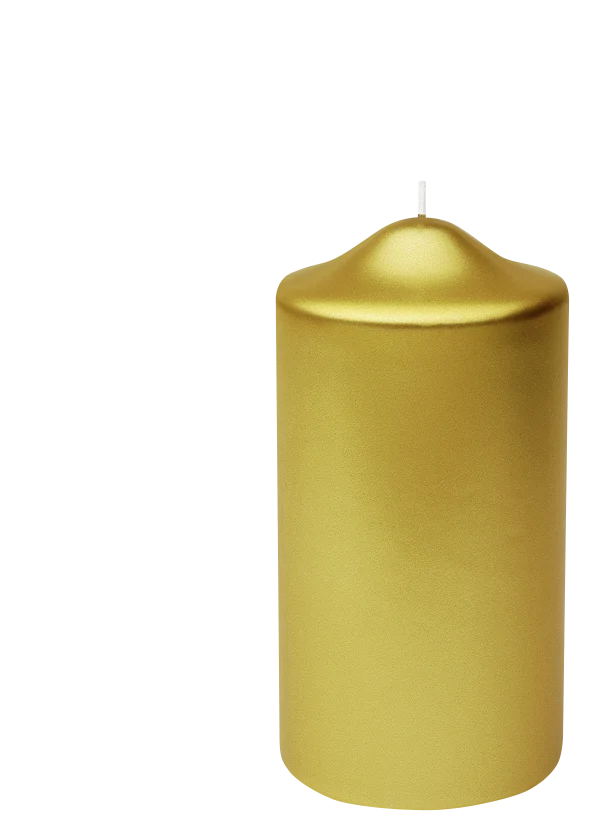 Vernice per candele oro lucido a base acqua