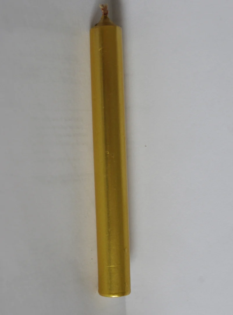 Vernice per candele oro lucido a base solvente