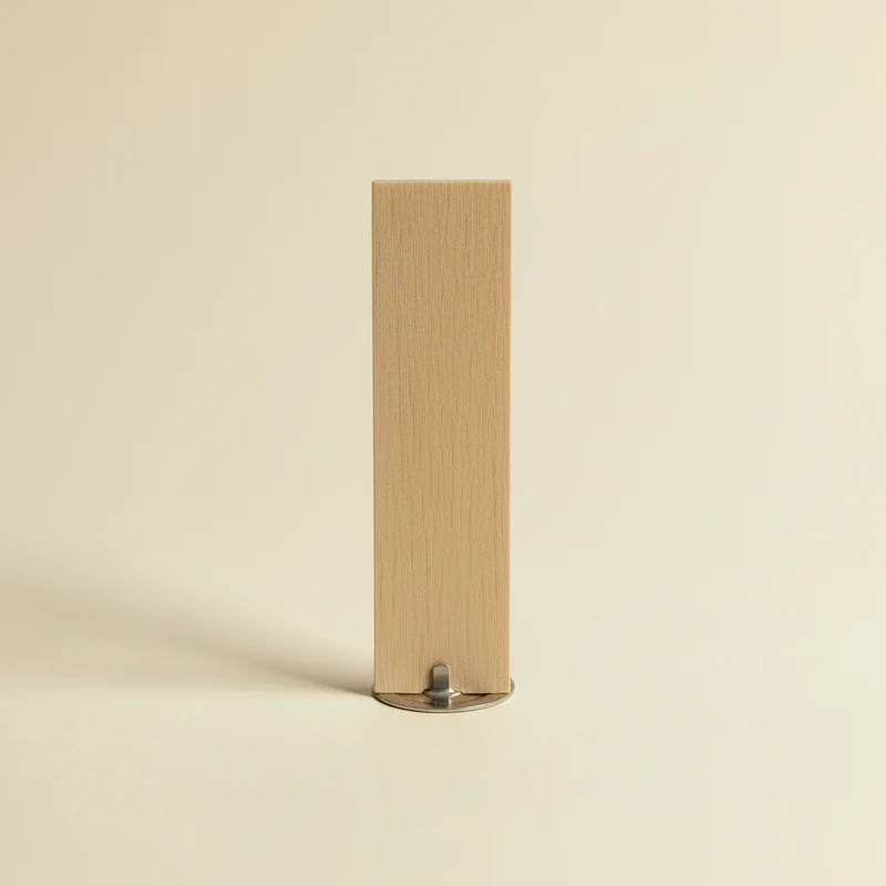 Stoppini di legno chiaro per candela in cera di palma, L 1,2 cm