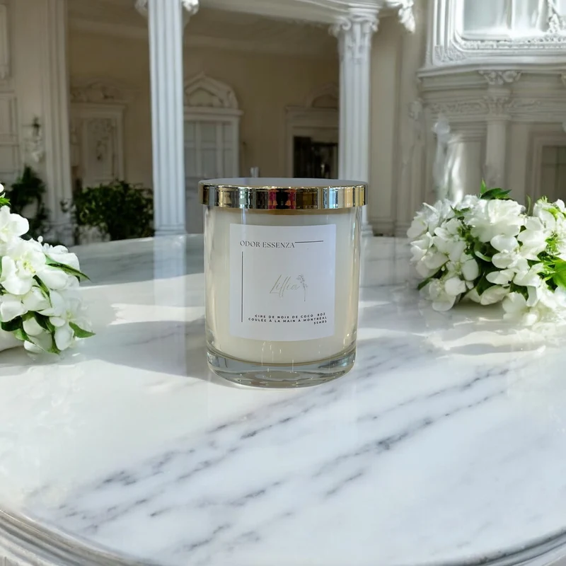Lillia Bougie parfumée artisanale