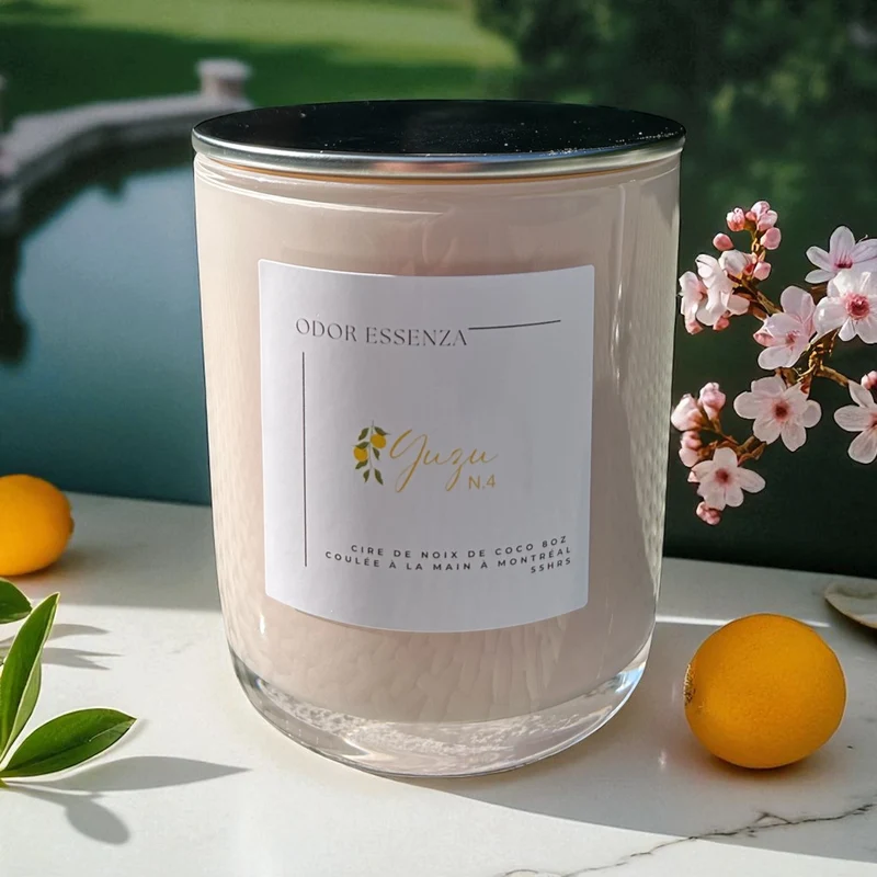 Yusu N°4 Bougie parfumée artisanale