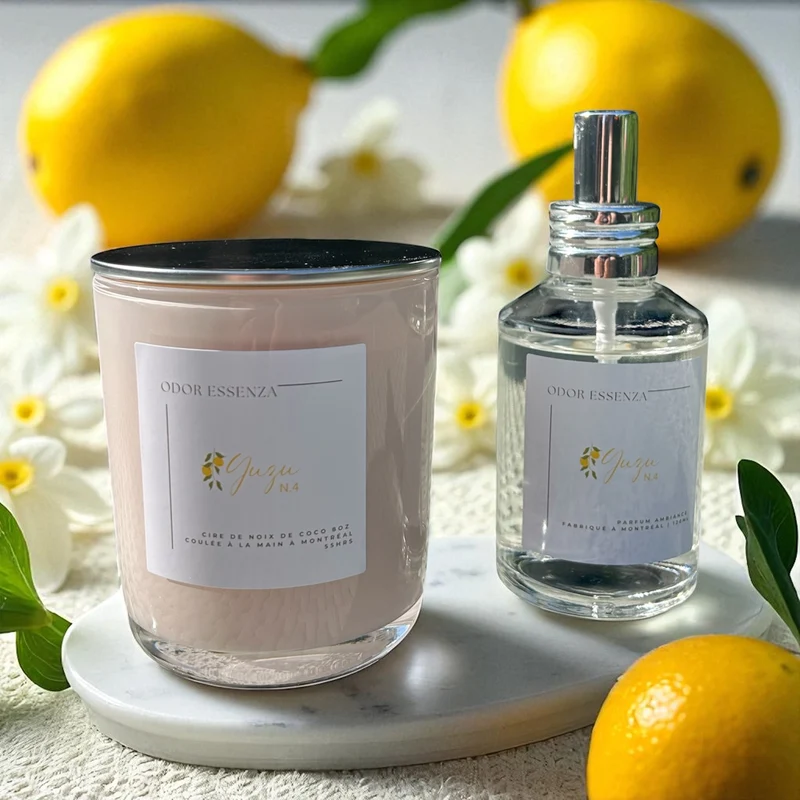 Yusu N°4 Bougie parfumée artisanale