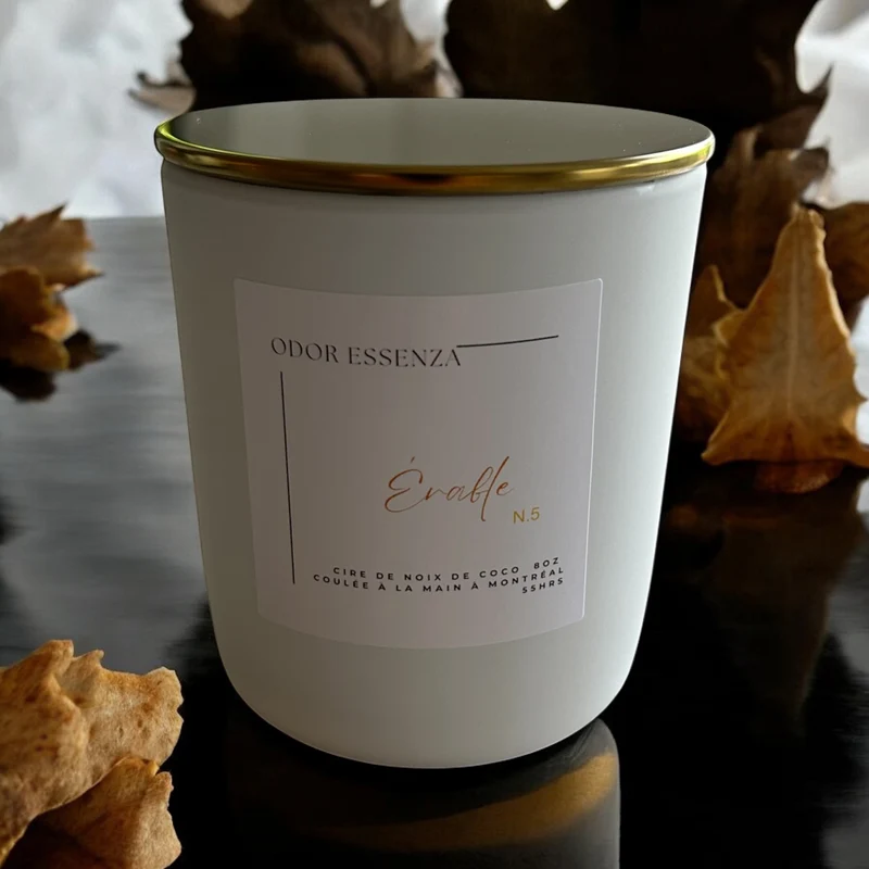 Érable Bougie parfumée artisanale