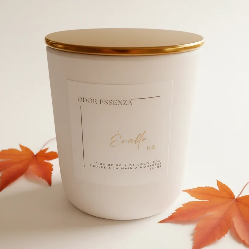 Érable Bougie parfumée artisanale