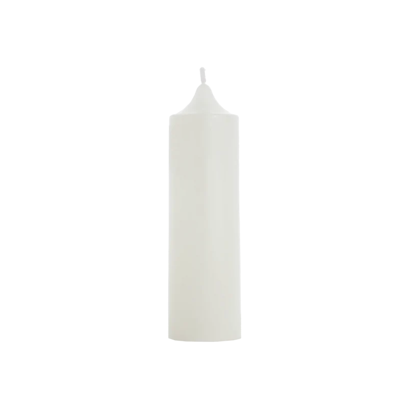 Bougie déco blanc
