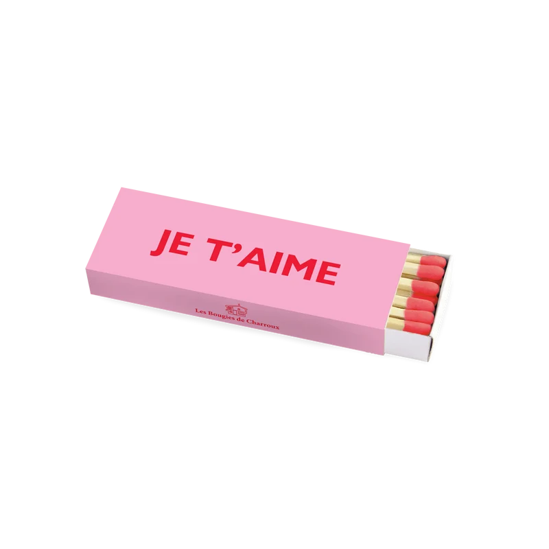 Allumettes Je t’aime