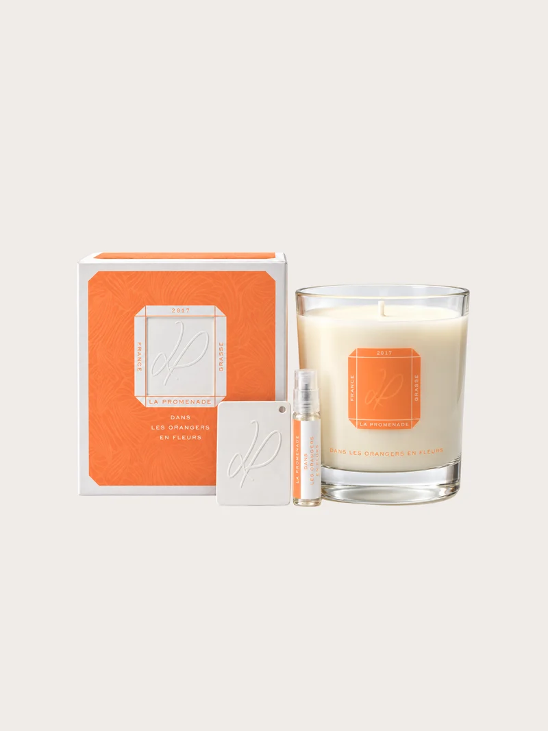 Dans les orangers en fleurs - Bougie parfumée