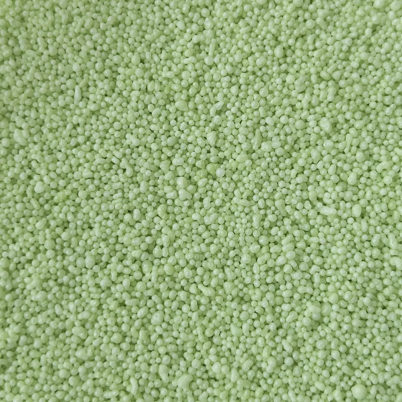 Cire sable pour bougie perlée vert