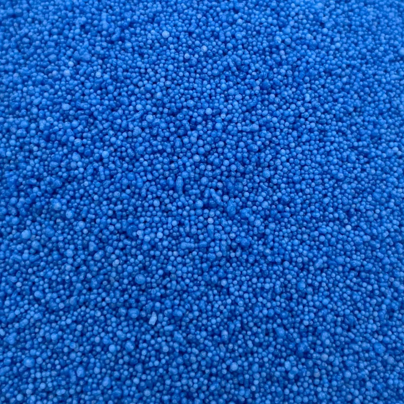 Cire sable pour bougie perlée bleu