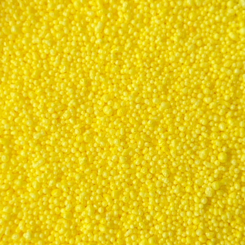 Cire sable pour bougie perlée jaune