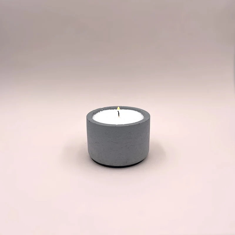 Pot en béton 200 ml / bougie 200 g
