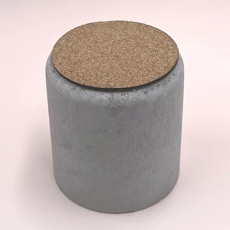 Pot en béton 400 ml / bougie 350 g