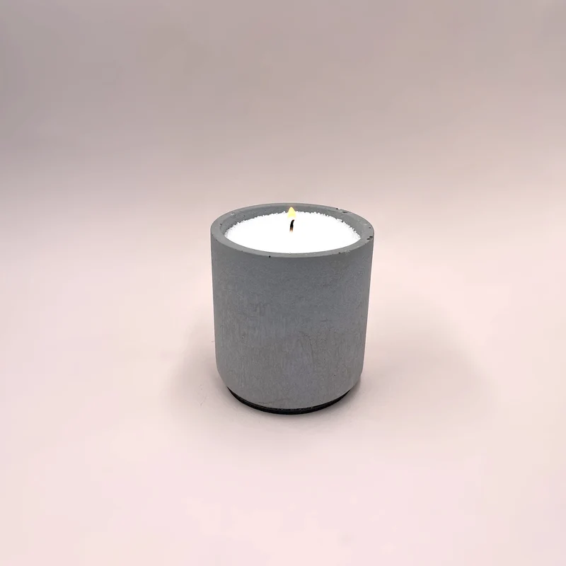 Pot en béton 400 ml / bougie 350 g