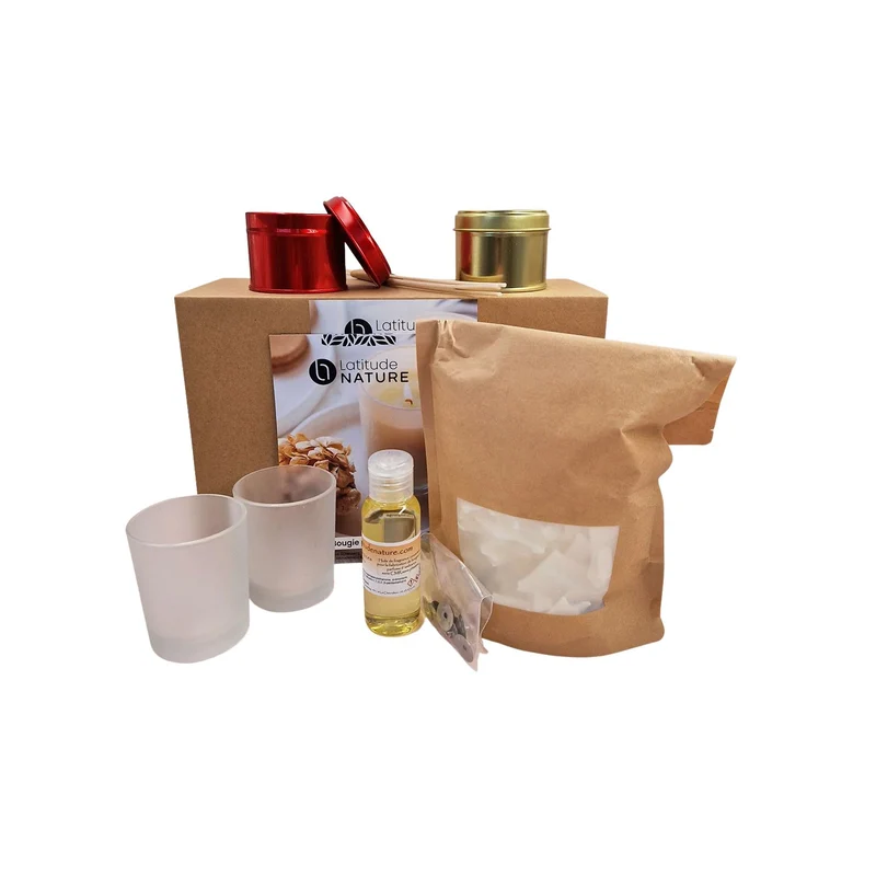 Kit DIY de fabrication de bougie parfumée - Parfums D'été