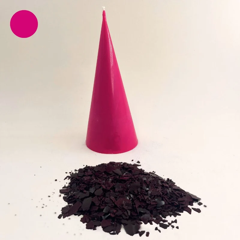 Colorant solide rose Bekro pour bougies et fondants