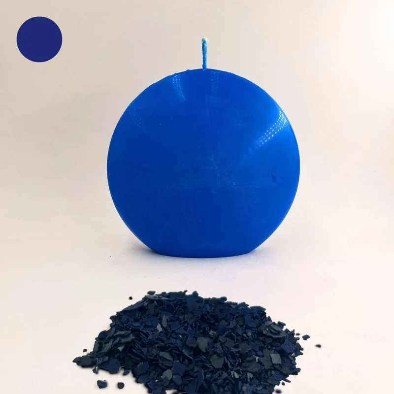 Colorant solide bleu Bekro pour bougies et fondants