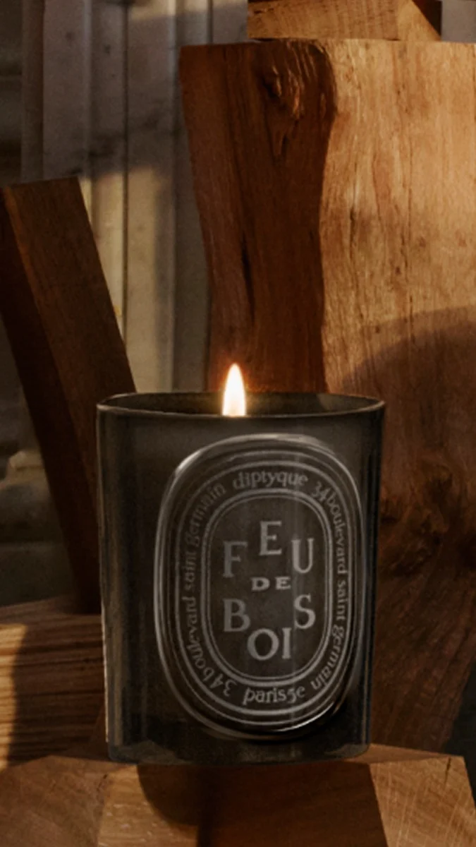 Feu de Bois - Bougie moyen modèle
