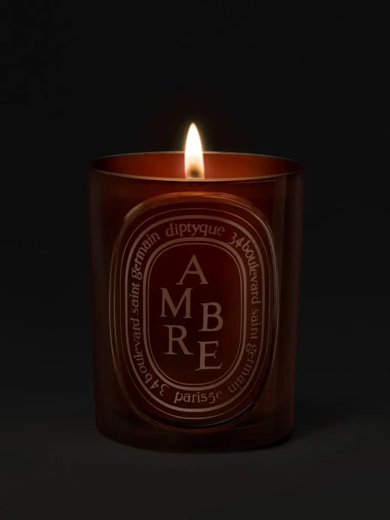 Ambre - Bougie moyen modèle