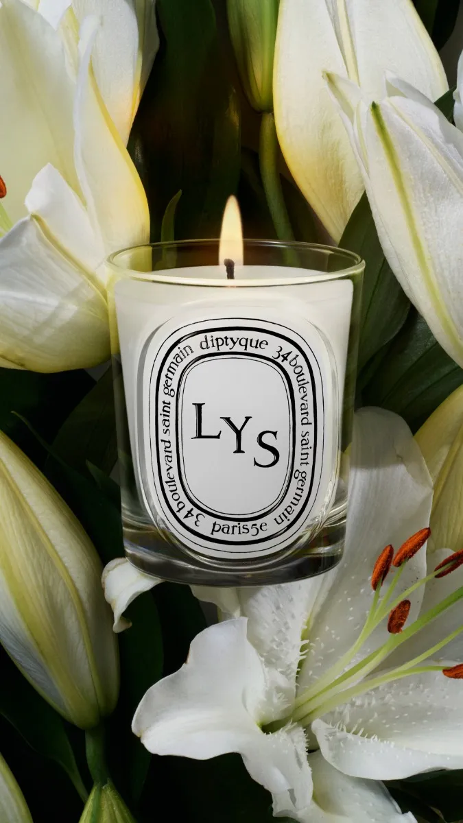 Lys - Bougie modèle classique