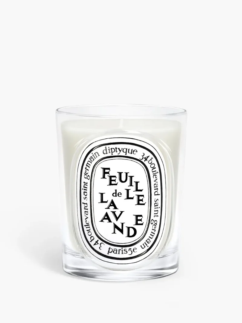 Feuille de Lavande - Bougie modèle classique