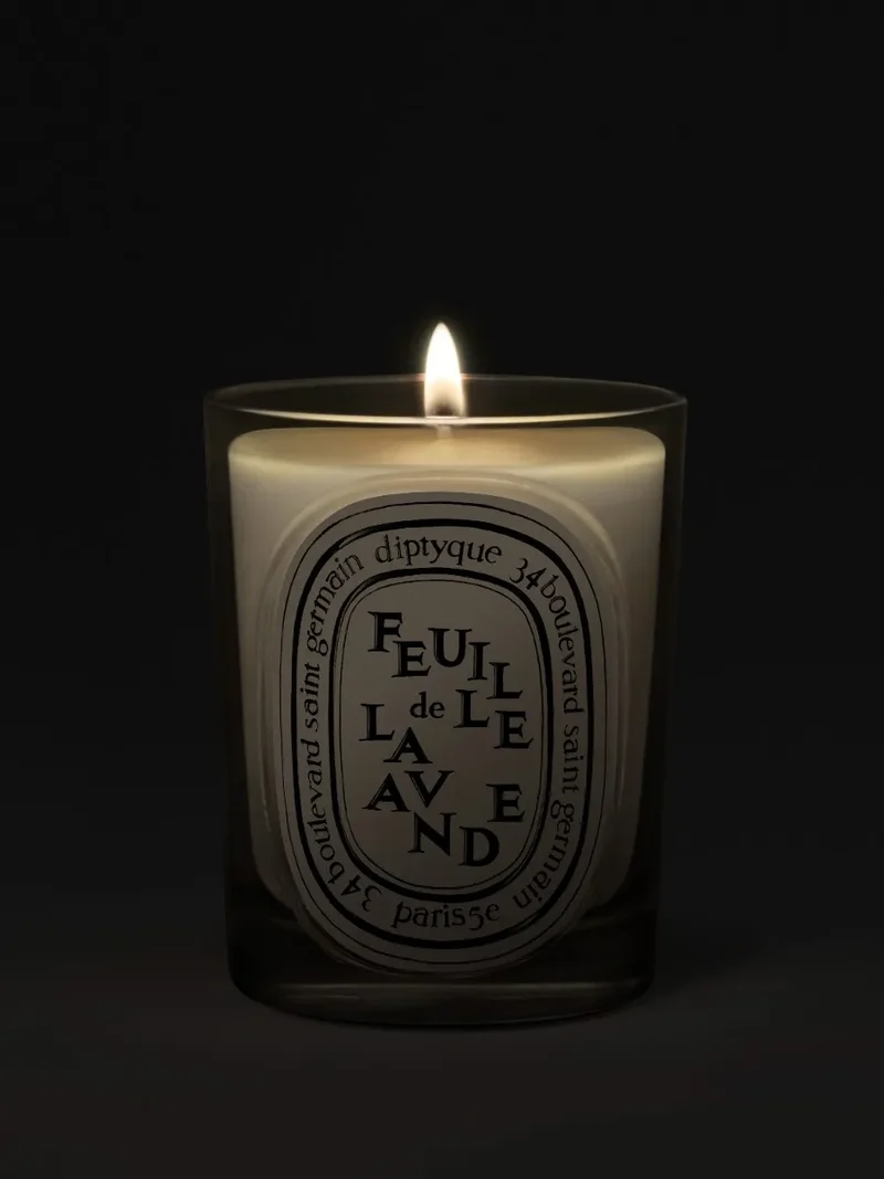 Feuille de Lavande - Bougie modèle classique