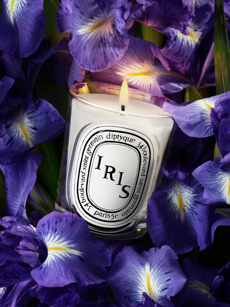 Iris - Bougie modèle classique