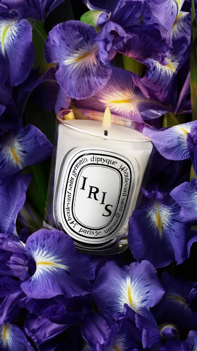 Iris - Bougie modèle classique