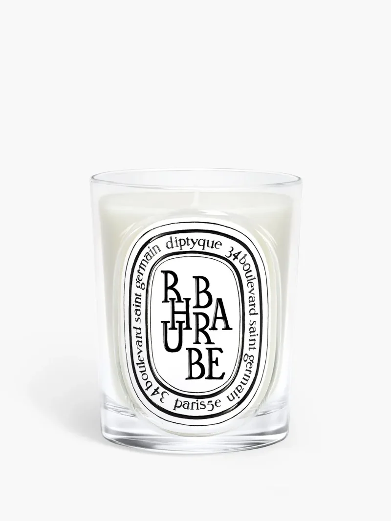 Rhubarbe - Bougie modèle classique