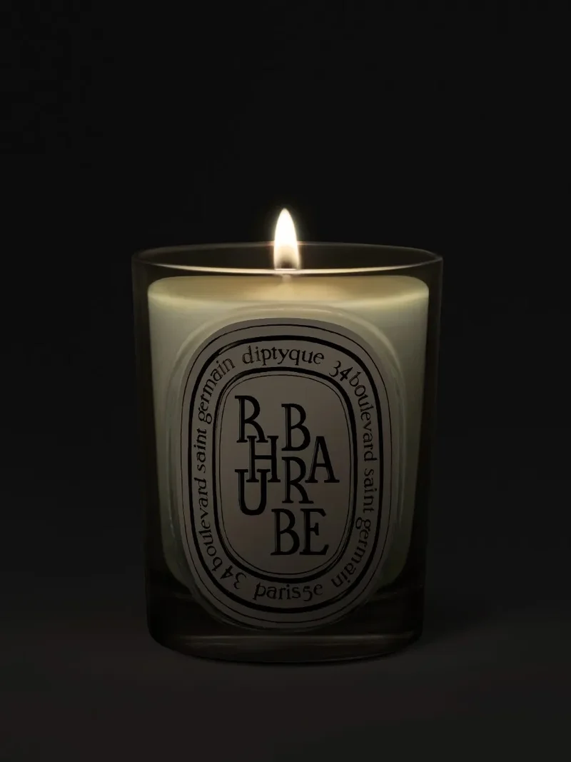 Rhubarbe - Bougie modèle classique