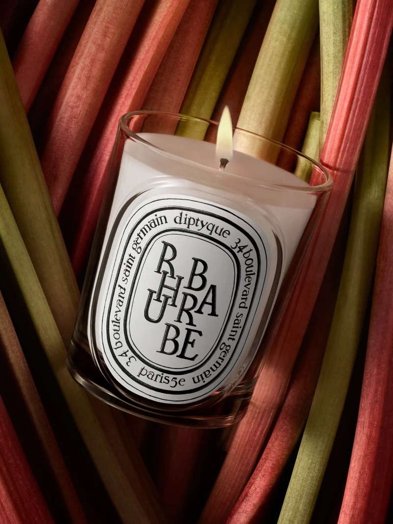 Rhubarbe - Bougie modèle classique