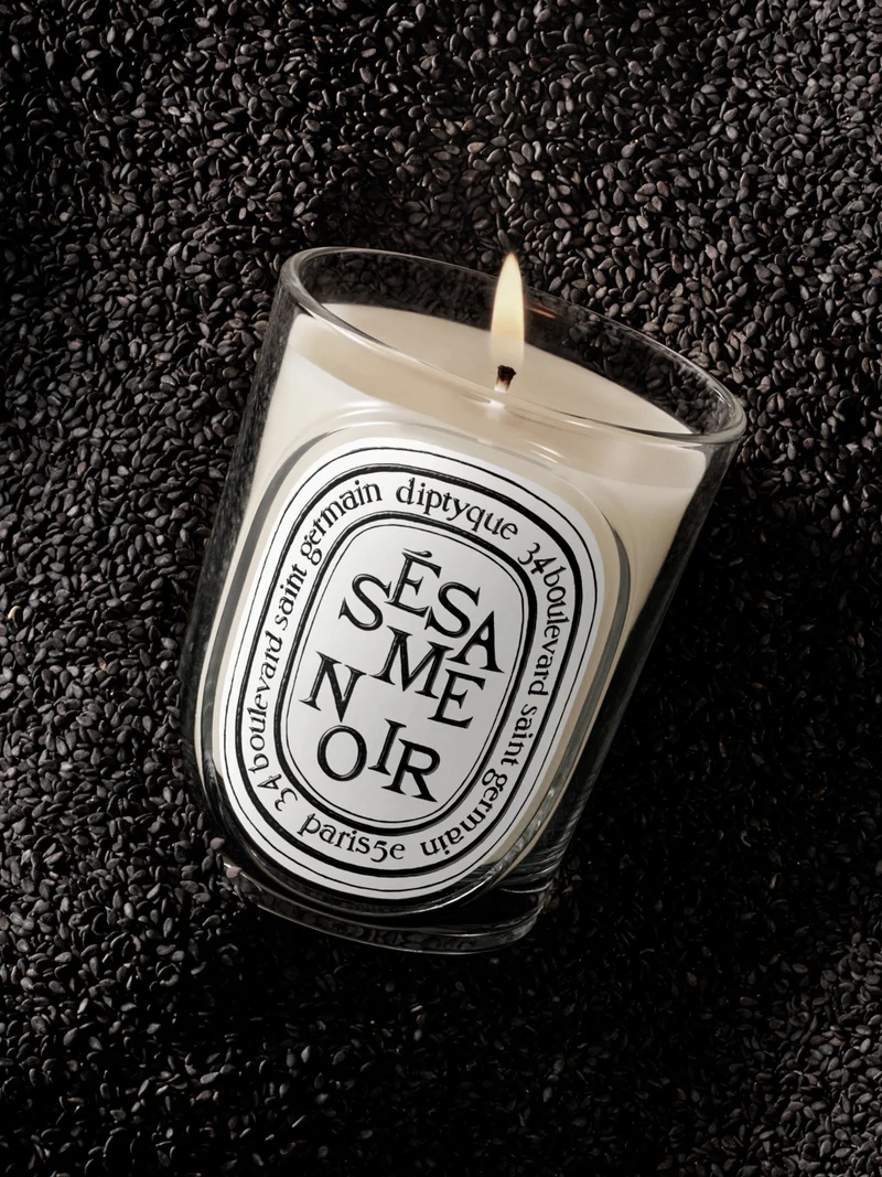 Sésame Noir - Bougie modèle classique