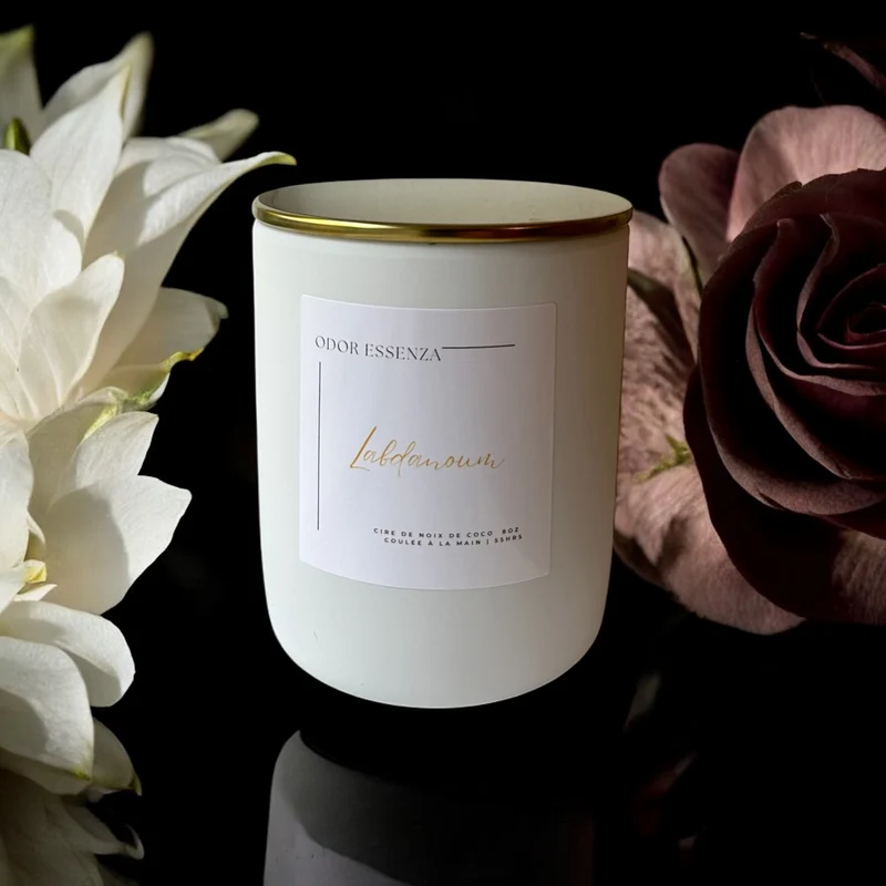 BOUGIES parfumée artisanale Labdanum