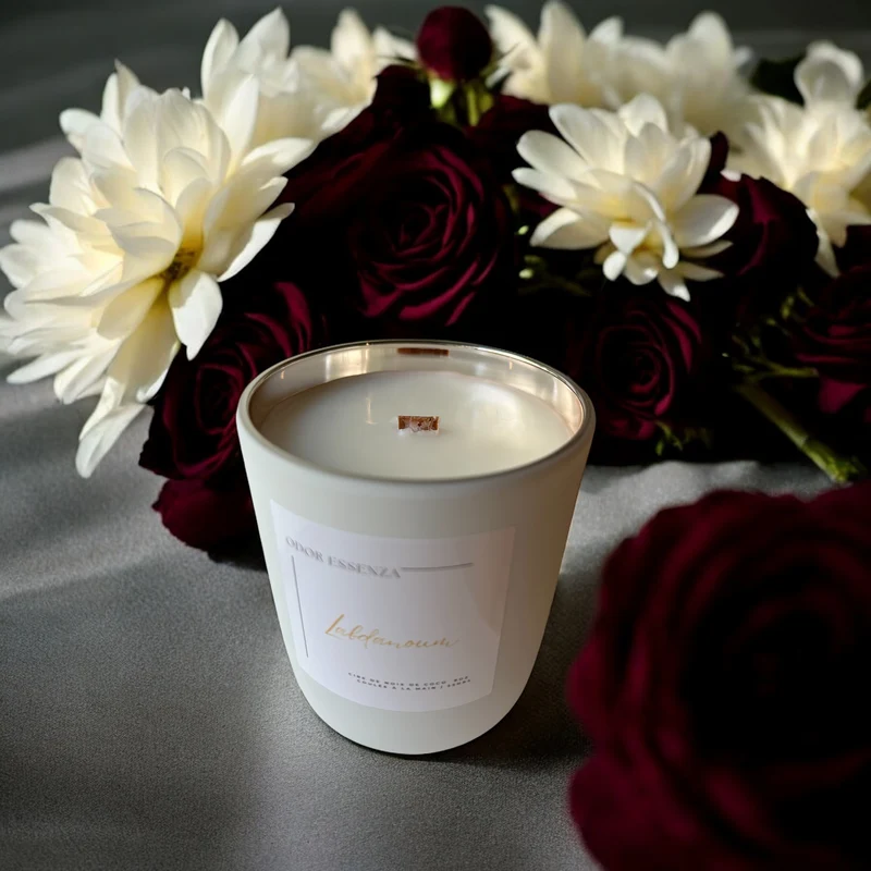 BOUGIES parfumée artisanale Labdanum