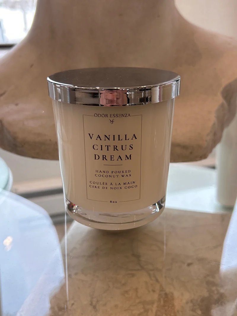 BOUGIES parfumée artisanale Vanilla Citrus Dream