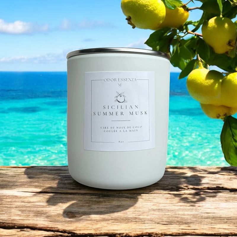 BOUGIES parfumée artisanale Signature Sicilian Summer