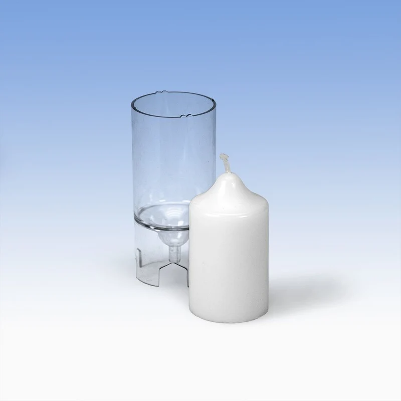 Stampo candele cilindriche d. 44 x h 65 mm, in policarbonato