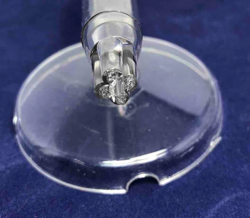 Stampo candele candelabro conico, b. 30 mm h 350 mm (policarbonato)