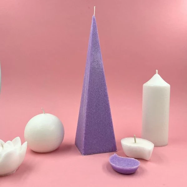 Acide stéarique de colza 4963 en pastilles pour bougies moulées. flottantes et fondants - Effet mat et légèrement marbré